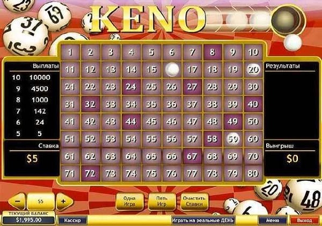 Cơ cấu giải thưởng Keno bậc 10