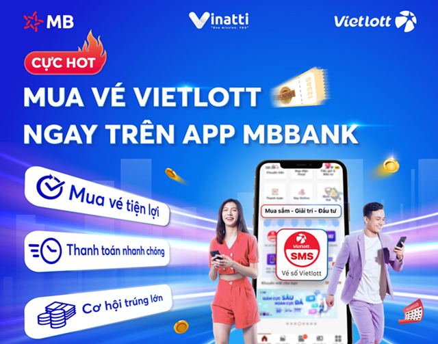 Trải nghiệm Mua vé số kiến thiết online trên MB Bank nhanh chóng ngay trên điện thoại Trải nghiệm Mua vé số kiến thiết online trên MB Bank nhanh chóng ngay trên điện thoại